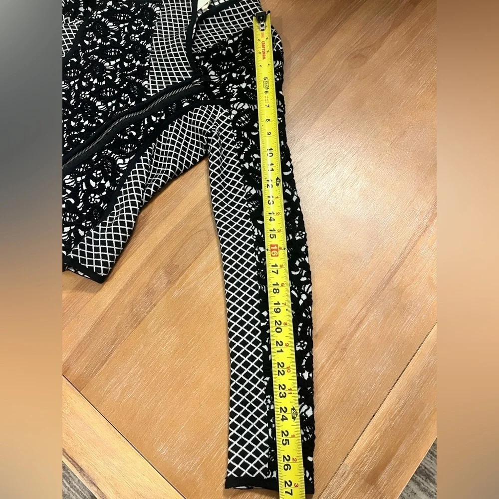 Moth (Anthropologie) Jacquard Moto jacket